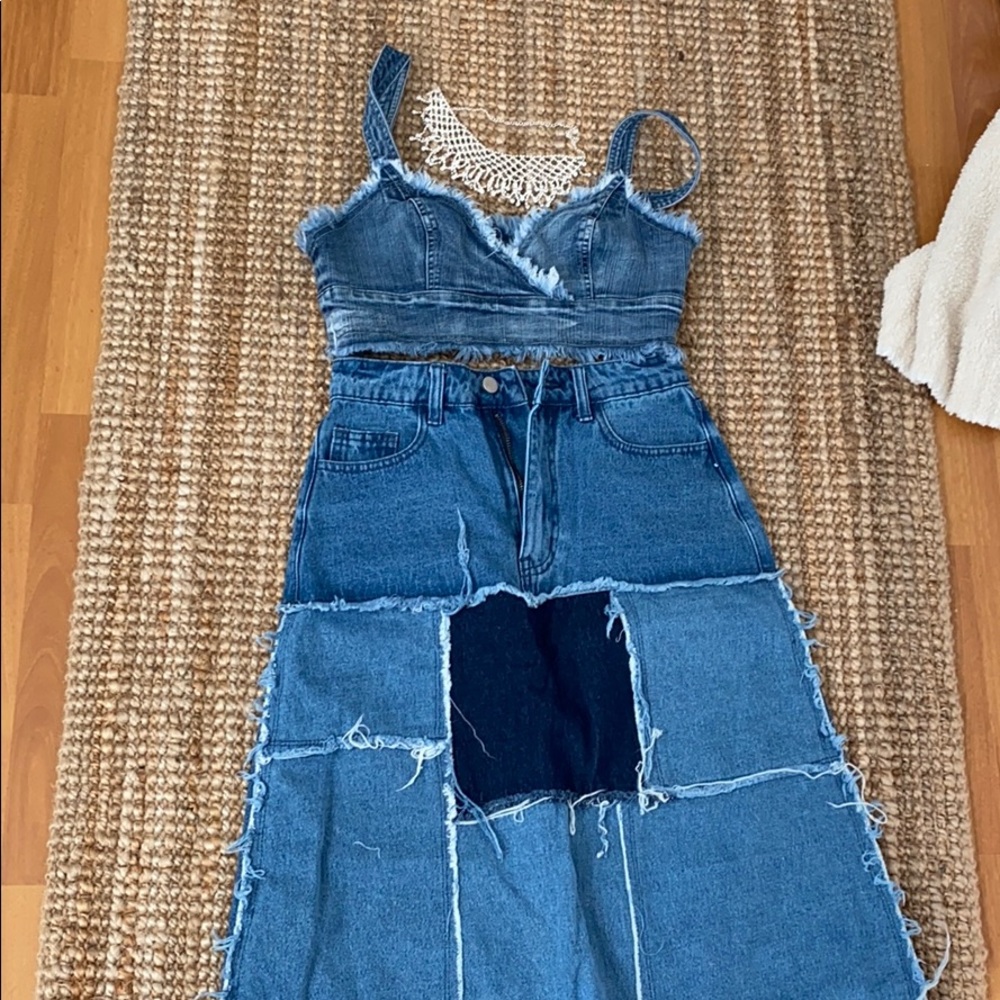 Britney Spears denim Halloween costume
